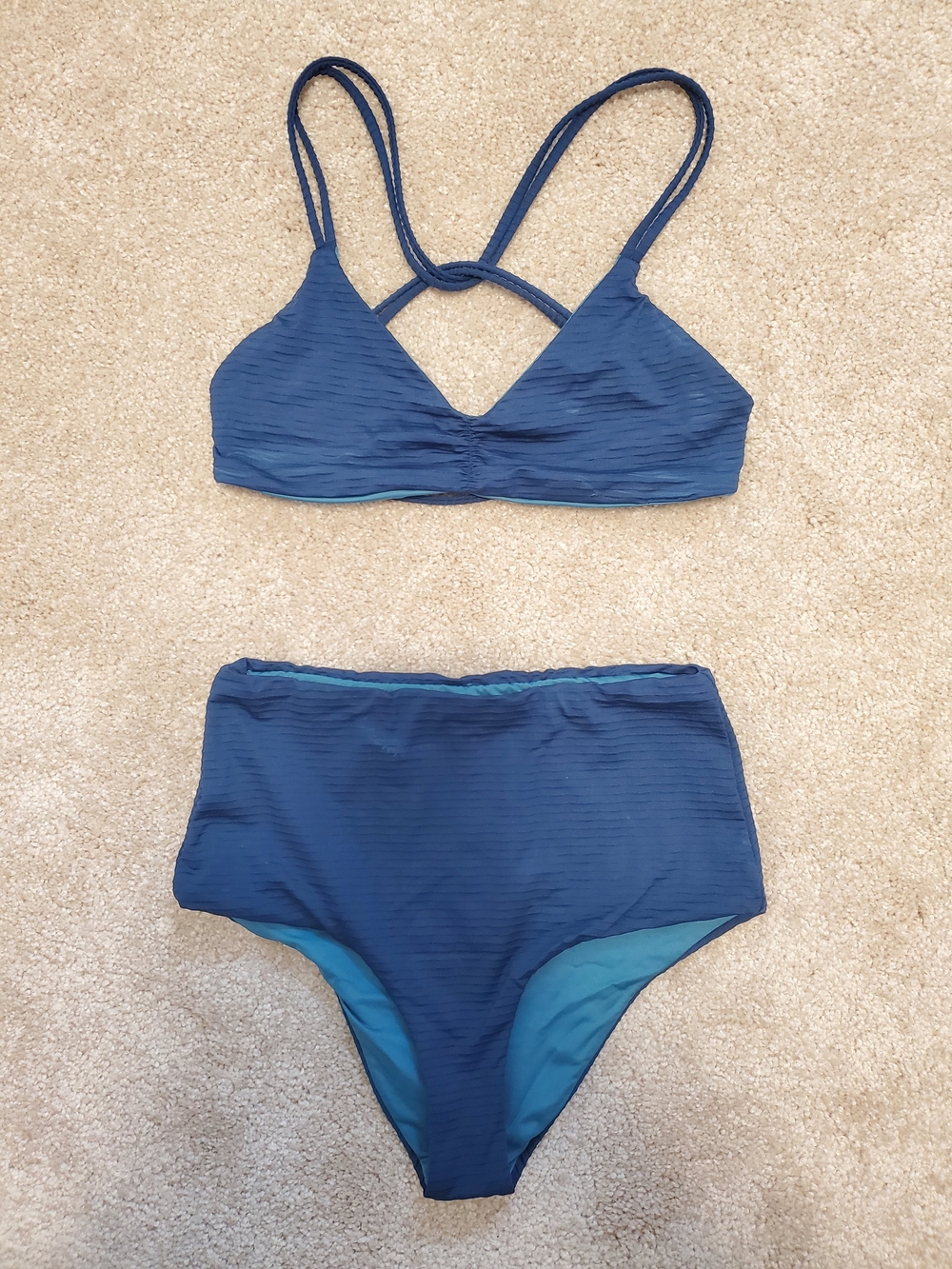 Patagonia Reversible Seaglass Bay Bikini Set